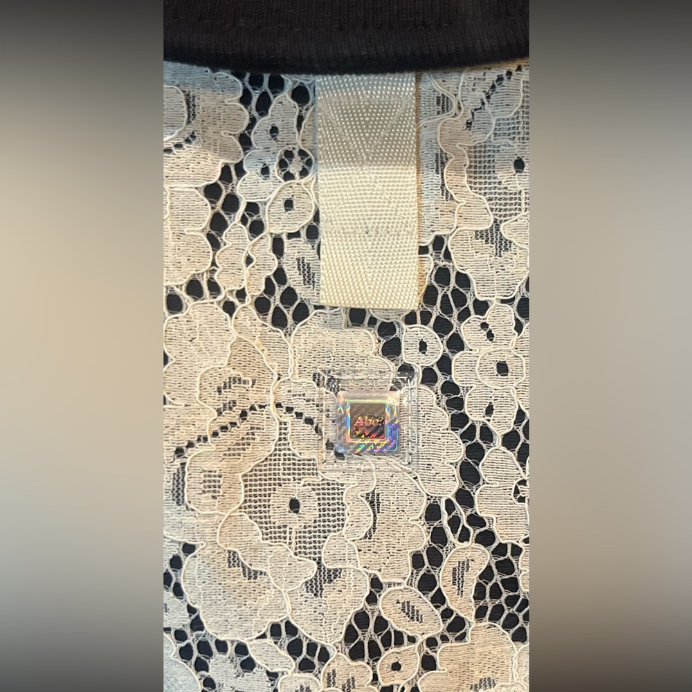 Advisory Board Crystals ABC XL Lace Western Sweatshirt NWT Embroidered Floral - Picture 11 of 15